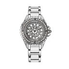 2021 new Timini starry watch women full diamond exquisite fashion temperament ladies steel strap waterproof quartz watch 6433