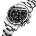 New Forsining Design Women's Fashion Casual Multi-Functional Shanghai Movement Automatic Mechanical Watch SLZe258