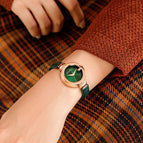 New Arrival GUOU Bracelet watches minority design fashion simple belt bracelet waterproof women's watch