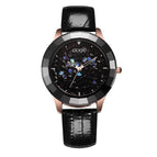 GUOU 8026 Fashion Women's Watches Luxury Watches waterproof Bracelet Ladies Watch Women Leather Diamond watch