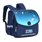New Schoolbag Children's Horizontal Schoolbag Primary School Boys and Girls Spine Protection Lightweight Backpack