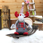 New Christmas decorations Santa Claus cloth window ornaments dolls Christmas decorations gifts 22010