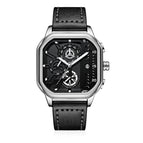 Men's Quartz Watch Square High-end Watch Men's Luminous Waterproof Men's Quartz Watch A8236G