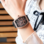 Prance Man Star Watch Men's Wine Bucket Full of Diamonds Richard Fashion Brand Calendar Men's Watch Fashion