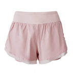 New sports shorts summer mesh breathable anti-glare spell yarn high waist slim running fitness training yoga pants 6130