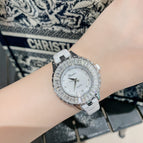 Dimini Light Luxury Women's Watch Fashionable Exquisite Waterproof Watch Ceramic Women's Watch Strap Quartz Wrist 77049 Watch