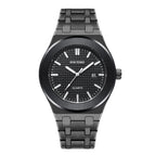 Pintime Men's Watch Sports and Leisure Large Dial Fashion Waterproof Quartz men's casual Watch PT2665 steel