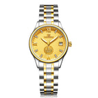 LAOGESHI casual calendar couple watch fine waterproof automatic mechanical men and women watch
