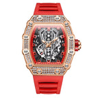 ONOLA ON3826 Watch for men Diamond New Top-Selling Fashion Waterproof Quartz Men's Watch Silicone Sports Men's Watch D