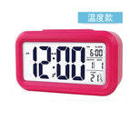 Smart Clock Temperature Alarm Clock Mute Backlight Electronic Clock Creative Digital Clock Alarm Clock Wake up Alarm Clock