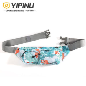Fashion sports waist bag waterproof outdoor camouflage chest bag multifunctional mobile phone bag