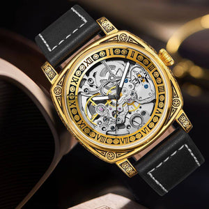 PINTIME Mechanical Watch Movement Waterproof Famous Watch Luxury Good-looking Light Luxury Original Men's Watch 2346