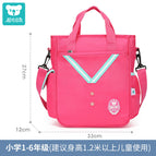 Primary and secondary school students tuition bag messenger bag boys and girls one-shoulder training class schoolbag hand-held diagonal dual-use 2803