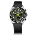 SWISH Watch Men's Multifunctional Chronograph Luminous Sport Men's Watch Silicone Quartz Waterproof Watch SW192