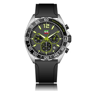 SWISH Watch Men's Multifunctional Chronograph Luminous Sport Men's Watch Silicone Quartz Waterproof Watch SW192