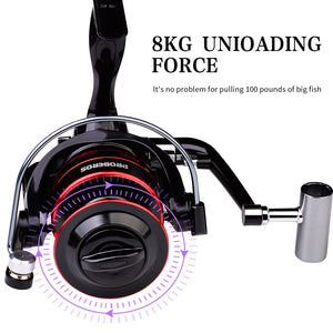 PROBEROS new spinning wheel metal reel long-distance casting reel fishing reel Luya reel fishing reel