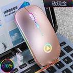 Silver carving A2 wireless charging Bluetooth mouse