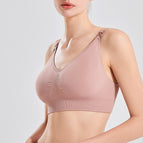 Nursing Bra Underwear plus Size Summer Anti-Breast-Increasing Bra Anti-Sagging Underwear Pregnant Women Thin r Nursing Bra W21