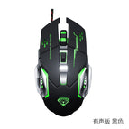 G502 macro definition eating chicken gaming mouse silent mute wired luminous mouse