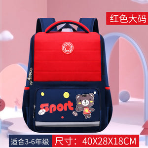 Schoolbag cartoon cute leisure lightweight primary school students children's backpack 5195