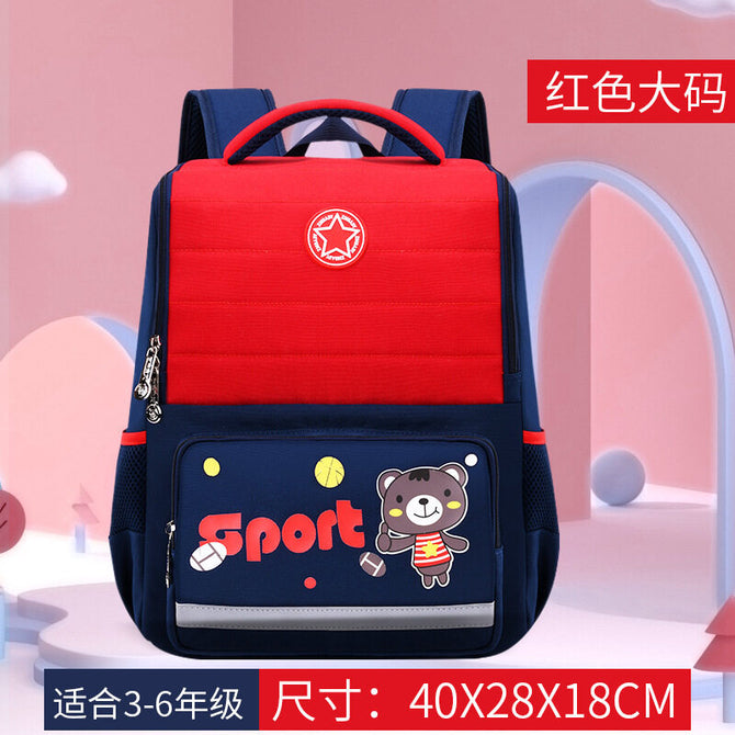 Schoolbag cartoon cute leisure lightweight primary school students children's backpack 5195