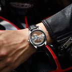 Automatic hollow mechanical watch male Korean fashion waterproof men's mechanical watch AL-8625