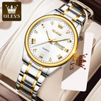OLEVS watch local tyrant gold diamond waterproof luminous business men's watch 5563
