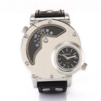 OULM Fashion Trend Men's Watch Two Time Outdoor Sports HP9591 White Shell
