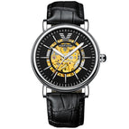 KIMSDUN Men's watch automatic mechanical watch hollow high-end waterproof casual men's watch K-2025A