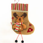 3 PCS Christmas stocking decoration santa christmas boots christmas stocking gift bag christmas decoration home and shop