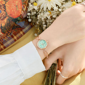 Kimio Jinmio Daisy Watch Women's Ins Style Simple Temperament Student Small Small Design Bracelet Watch 6463