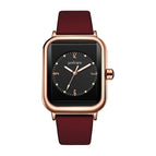 New arrival artistic luminous quartz watches women's net red fashion silicone small square watch women's watch