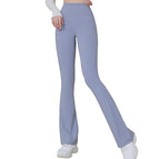 Women's Fitness pants Skinny Hip Raise Quick-Drying Breathable High Waist Slim Fit Elegant Wide Leg Sports dancing yoga pants JYMK025