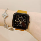 TICTOC new Korean version of large dial ladies square table neutral trend fashion watches femininity ins