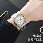 Alloy multi-functional sports watch BESTWIN men's watch dial luminous waterproof men's watch butterfly buckle 946