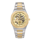 Fashion Square men Watch BESTWIN Hollow Men's Watch Butterfly Clasp Men's casual Quartz Watch 983-1