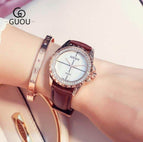 Guou 8205 Ladies Watch New Fashion Relogio Feminino Luxury Bracelet Women's Watches Women Watches Diamond Clock