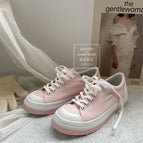 Platform canvas shoes women's new shoes in 2021 Students boys and girls sports shoes 502