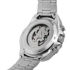Winner men watch Large Dial Men's Fashion Automatic Mechanical causal men Watch Steel Belt 428