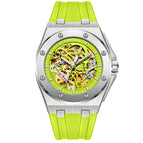 ONOLA ON3834 2023 New watch for men Automatic Mechanical Watch Men's Fashion Multi-Color Silicone Waterproof Watch