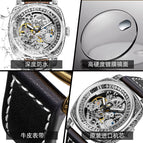 PINTIME Mechanical Watch Movement Waterproof Famous Watch Luxury Good-looking Light Luxury Original Men's Watch 2346