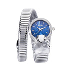 MISSFOX Watch Ladies Fashion Trend Unique Diamond Snake Watch Bracelet 2808