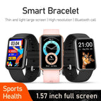C10 Smart Watch Bluetooth Call Music Play Bulit In Speaker 1.57'' Touch Screen Men Women Fitness Tracker Waterproof Smartwatch