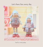 Christmas decorations telescopic rod doll Valentine's Day gift pink wedding decorations Christmas decorations 52102