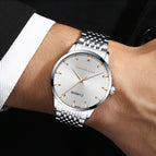 CHENXI Men's Business Watch Simple Waterproof Quartz Men casual Watch CX-064A