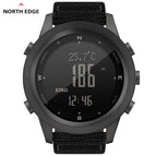 NORTH EDGE AP46 Digital Watch Sports Waterproof Altimeter Barometer Compass