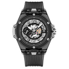 KIMSDUN New Fashion Transparent Silicone Couple Watch Men's and Women's Waterproof Quartz Watch K-1981B