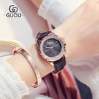Guou 8205 Ladies Watch New Fashion Relogio Feminino Luxury Bracelet Women's Watches Women Watches Diamond Clock