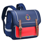 New primary school students horizontal schoolbag boys and girls refrigerator-style open door girls schoolbag large-capacity children's bag 5611