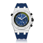 KIMSDUN men's watch fashion multi-functional silicone sports waterproof quartz business watch K-1223B